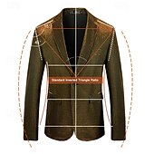 billige Blazere for menn-Herre Blazer Formell kveld Fritid / hverdag Søt Alle årstider 65%Cotton 35%Polyester Ensfarget / vanlig farge Paljetter Fritid Bryllup Enkeltkneppet Blazer Sølv Svart Rød Blå