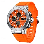 economico Orologi digitali-SANDA Da uomo Orologio digitale All&#039;aperto Sportivo Di tendenza Orologio da polso Luminoso Cronometro Allarme sveglia Conto alla rovescia TPU Guarda