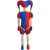 levne Děsiví klauni-TADC Žolík Klaun Pomni Kostým cosplay Filmové kostýmy for Dívčí Dětské Karneval Plesová maškaráda Výkon Párty