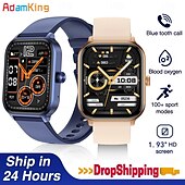 abordables Pulseras inteligentes-696 P85 Reloj inteligente 1.93 pulgada Pulsera inteligente Bluetooth Podómetro Recordatorio de Llamadas Seguimiento del Sueño Compatible con Android iOS Mujer Hombre Llamadas con Manos Libres