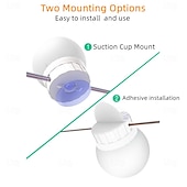 economico Lampadine LED a sfera-luci di cortesia a led per specchio luci di cortesia attaccate con 10 lampadine dimmerabili 3000k 4000k 6500k 3 modalità colore luminosità dimmerabile cavo usb attaccare per la toeletta corpo bagno