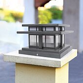 baratos luzes de parede ao ar livre-luz de parede externa led branco quente 35/42 cm 1 luz estilo chinês luzes de coluna à prova d&#039;água luzes de poste de pátio e27 lâmpada de poste de acrílico transparente 110-240v