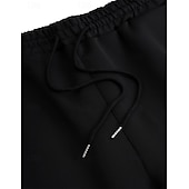 economico Pantaloni della tuta-Per uomo Pantaloni della tuta Pareggiatore Pantaloni A cordoncino Vita elastica Pulsante laterale Color Block Comfort Traspirante Informale Giornaliero Per eventi Sportivo Di tendenza Nero Blu