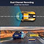 preiswerte Autofestplattenrekorder-X21 1440P Neues Design / HD / Booten Sie die automatische Aufnahme Auto dvr 170 Grad Weiter Winkel 3 Zoll IPS Autokamera mit Nachtsicht / G-Sensor / Parkmodus Auto-Recorder