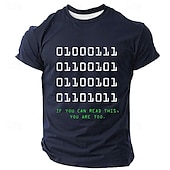 billige Morsomme T-skjorter for menn-Herre Morsom T skjorte Kortermet T skjorte 3D-utskrift Crew-hals Skjorte Årgang Kul Fest Ferie Svart Hvit Blå Sommer Vår Klær S M L XL XXL XXXL