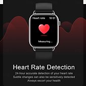 abordables Pulseras inteligentes-696 HD11 Reloj inteligente 1.85 pulgada Pulsera inteligente Bluetooth Podómetro Recordatorio de Llamadas Seguimiento del Sueño Compatible con Android iOS Mujer Hombre Llamadas con Manos Libres