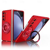 お買い得  サムスン用ケース-電話 ケース 用途 サムスンのギャラクシー Zフォールド6 Z Fold 5 磁気吸着ケース スタンド付き ワイヤレス充電をサポート 耐衝撃 PC