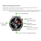 Χαμηλού Κόστους Smartwatch-GT8 Εξυπνο ρολόι 1.28 inch Έξυπνο ρολόι Bluetooth Βηματόμετρο Υπενθύμιση Κλήσης Παρακολούθηση Φυσικής Κατάστασης Συμβατό με Android iOS Γυναικεία Άντρες Μεγάλη Αναμονή Κλήσεις Hands-Free Αδιάβροχη IP