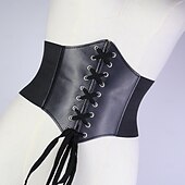 Χαμηλού Κόστους Ενδύματα-Ρετρό / Βίντατζ Μεσαίωνα Αναγέννησης Φορέματα Στολές Ηρώων Σετ αξεσουάρ Βίκινγκ Ξένος Ranger Φανταχτερή Φόρεμα Γυναικεία Βίκινγκ Φαντασία Μασκάρεμα Επίδοση LARP Ρεν Φερ Ενηλίκων