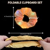 billige Originale gadgets-9 stk led festivalhårbånd - sterkt glødende elastiske bånd med flerfargede neonlys - 3 moduser for tilbehør til kvinners fest - perfekt for julefeiringer