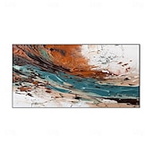 cheap Abstract Paintings-Handmade Oil Painting Canvas Wall Art Decoration Modern Abstract Texture for Home Decor Rolled Frameless Unstretched Painting