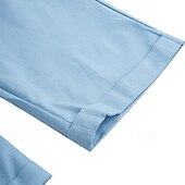 olcso Ünnep-Férfi Vászon nadrág Nadrág Nyári nadrág Strand nadrág Elülső zseb Egyenes lábbal Sima Mokaszinok Légáteresztő Hétköznapi Napi Szabadság Divat Alap Fekete Fehér