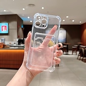 economico Cover per iPhone-telefono Custodia Per iPhone16 iPhone 15 Pro Max iPhone 14 13 12 Pro Max Plus Per retro Con supporto Glitter scintillanti Slot per schede Cielo TPU