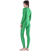 olcso Matt-Zentai öltöny Szerepjáték Jelmezek Bőrruházat Nindzsa Farsangi jelmez Overall Királyok napja Női Akrobatatrikó Szexi jelmez Tömör szín Spandex Lycra Ruha mert Mindszentek napja Farsang Álarcos