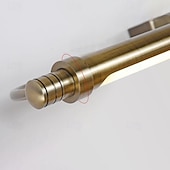 abordables Luces para tocador-Luz led para tocador, 6w, luces retro con imagen de pared, espejo de maquillaje giratorio, luz frontal, accesorio de iluminación para tocador de baño