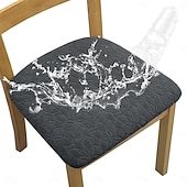 billiga Matstolsöverdrag-matstolsöverdrag geometriskt tryckt överdrag - modern och snygg geometrisk design - mjukt och töjbart tyg - skyddar och framhäver dina stolar - perfekt för hem och matsal