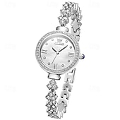 cheap Quartz Watches-New Olevs Olevs Brand Fashion Trend Women&#039;S Watches Calendar With Diamonds Simple Leisure Quartz Watch Waterproof Sports Versatile Women&#039;S Wristwatches
