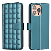 levne Pouzdra pro iPhone-telefon Carcasă Pro iPhone 16 iPhone 15 Pro Max Plus iPhone 14 13 12 11 Pro Max Plus Zadní kryt se stojánkem Magnetické Zip Retro TPU PU kůže
