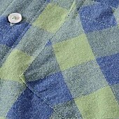 Da ragazzo 3D A quadri Camicie Manica lunga Estate Primavera Di tendenza Essenziale Bambino 4-12 anni Colletto Esterno Informale Giornaliero Standard economico T-shirt e camicie per bambini-Da ragazzo 3D A quadri Camicie Manica lunga Estate Primavera Di tendenza Essenziale Bambino 4-12 anni Colletto Esterno Informale Giornaliero Standard