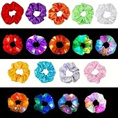 billige Originale gadgets-9 stk led festivalhårbånd - sterkt glødende elastiske bånd med flerfargede neonlys - 3 moduser for tilbehør til kvinners fest - perfekt for julefeiringer