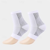 abordables Calcetines de running-Mangas de compresión de la pierna 1 Par Básico Mujer Calcetines de tubo Transpirable Reductor del Sudor Cómodo Entrenamiento de gimnasio Baloncesto Corriendo Correr Ciclismo Deportes Color sólido