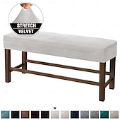 economico Copridivano-Fodera per panca ultra morbida all-inclusive in velluto elastico - fodera per panca in tessuto per la casa - elastica e resistente - perfetta per aggiungere comfort e stile alla tua panca - facile da installare e pulire