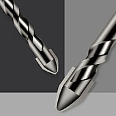 economico Strumenti manuali-set di punte elicoidali eccentriche ad alta resistenza - acciaio ad alta velocità per legno, plastica e metallo - strumento di filettatura versatile e durevole - dimensioni disponibili 6 mm, 8 mm, 10