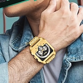 Montre à Quartz Oulm pour hommes Montre de Sport en plein air Mode Casual Lumineux Étanche Décoration Montre en acier abordables Montres à quartz-Montre à Quartz Oulm pour hommes Montre de Sport en plein air Mode Casual Lumineux Étanche Décoration Montre en acier