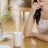 economico Umidificatori e deumidificatori-umidificatore ricarica USB luce notturna colorata piccola camera da letto desktop silenziosa 230 ml 1200 mAh