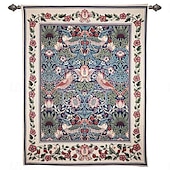 billige Jacquard vevde gobeliner-jacquard vevd billedvev gobelin aubusson veggheng jordbærtyv begian veggteppe vevstol bomullsvev stue soverom dekorasjon (uten pinne og dusker)
