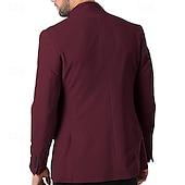 preiswerte Lässige Jacken-Unisex Leichte Jacke Freizeitjacke Chore-Jacke Casual Langlebig Tasche Frühling &amp; Herbst Solide / einfarbig Athleisure Stehkragen Standard Schwarz Weiß Wein Dunkelblau Jacken