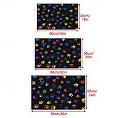 preiswerte Fußmatten-Regenbogen ausgefallene Fußmatte Küchenmatte Bodenmatte rutschfester Bereich Teppich Ölfester Teppich Indoor Outdoor Matte Schlafzimmer Dekor Badezimmermatte Eingangsteppich