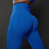 economico Leggings e collant da yoga-Per donna Pantaloni da yoga Leggings da yoga Vita Alta Yoga Allenamento in Palestra Pilates Collant Grigio scuro Nero Borgogna Spandex Gli sport Abbigliamento sportivo Elasticizzato Taglia piccola