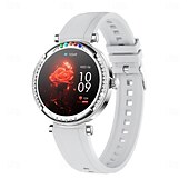 abordables Pulseras inteligentes-696 CF33 Reloj inteligente 1.27 pulgada Pulsera inteligente Bluetooth Podómetro Recordatorio de Llamadas Seguimiento del Sueño Compatible con Android iOS Mujer Llamadas con Manos Libres Recordatorio