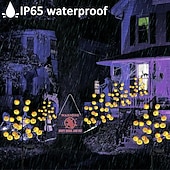 voordelige Buiten- en tuinpresentaties-halloween buiten zonne-pompoen gazonverlichting verlicht pompoen jack o lantaarn tuindecoratie waterdichte pompoen staaklamp halloween grafsteen tuin gazon binnenplaats loopbrug decor straatlantaarn 1pc