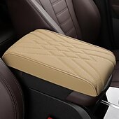 abordables Accesorios para el interior del coche-Cojín para reposabrazos de coche, ajuste universal, almohada para reposabrazos de espuma viscoelástica con funda de poliéster, duradero y resistente a la suciedad, mayor comodidad, soporte para
