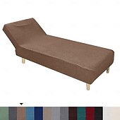 billiga Sofföverdrag-armless lounge schäslong underdrag, stretch schäslong överdrag för vardagsrum schäslong armless schäslong inomhus undercover för sovrum schäslong mjukt jacquardtyg maskintvättbar