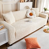 billiga Sofföverdrag-jacquard sammet elastiskt sofföverdrag all-inclusive universalöverdrag fyra säsonger universal ny 2024 anti-katt repor dammsäker sofföverdrag