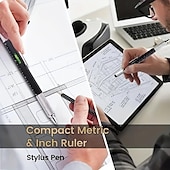 cheap Pens &amp; Pencils-6in1 Metal Multitool Pen Portable Screwdriver Multitool for Writing Drawing 1 PCS