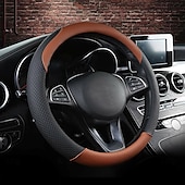 economico Copristerzo per auto-1 pc Seta di ghiaccio traspirante in microfibra Coprivolante Facile da applicare Vestibilità universale Per 15&quot;~15&quot;1/2