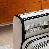 baratos Cobertura de Sofa-Almofada de sofá waffle almofada de sofá de pelúcia antiderrapante almofada de sofá de cor sólida capa de sofá
