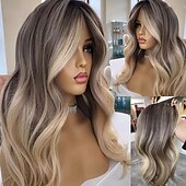 voordelige Pruiken van echt haar, met kanten voorzijde-Remy mensenhaar 13x6 sluiting 4x13 Sluiting 4x4 Sluiting Pruik Zijdeel Middelste stuk Gratis deel Braziliaans haar Body Golf Golvend Bruin Blond Meerkleurig Pruik 130% 150% 180% Haardichtheid met