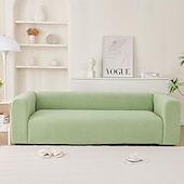 cheap Sofa Cover-Elastic Sofa Cover Full Cover, Anti-Cat Scratch Thickened Creamy Style for Durable Furniture Protection Suitable for All Seasons and Sofa Types