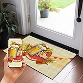 cheap Personalized Decorations-Custom Rug Doormat Floor Mats Washable Rugs Kitchen Mat Non-Slip Oil Proof Rug Indoor Outdoor Mat Bathroom Mat Entrance Rug Add Your Design Gift Personalized German Oktoberfest Gift Custom Made