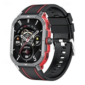 billige Smartklokker-hk56 smart sportsklokke 2,06 tommers amoled storskjerm bluetooth call ai stemme roterende krone digitale treningsklokker for kvinner
