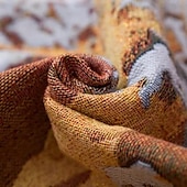 olcso Jacquard szőtt kárpitok-2db jacquard szőtt kárpit gobelin aubusson fali lógó nagy kárpit reprodukció szövőszék pamutszövet 1db arany elefánt és 1db bárány belga gobelin (bojt és rúd nélkül)