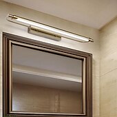 abordables Luces para tocador-Luz led para tocador, 6w, luces retro con imagen de pared, espejo de maquillaje giratorio, luz frontal, accesorio de iluminación para tocador de baño
