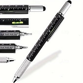 cheap Pens &amp; Pencils-6in1 Metal Multitool Pen Portable Screwdriver Multitool for Writing Drawing 1 PCS