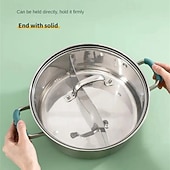 Недорогие Кухонная утварь и гаджеты-5 шт., силиконовая крышка ручки сковороды, теплоизоляционная ручка, держатель, рукав, кухонные гаджеты