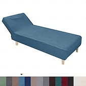 billiga Sofföverdrag-armless lounge schäslong underdrag, stretch schäslong överdrag för vardagsrum schäslong armless schäslong inomhus undercover för sovrum schäslong mjukt jacquardtyg maskintvättbar